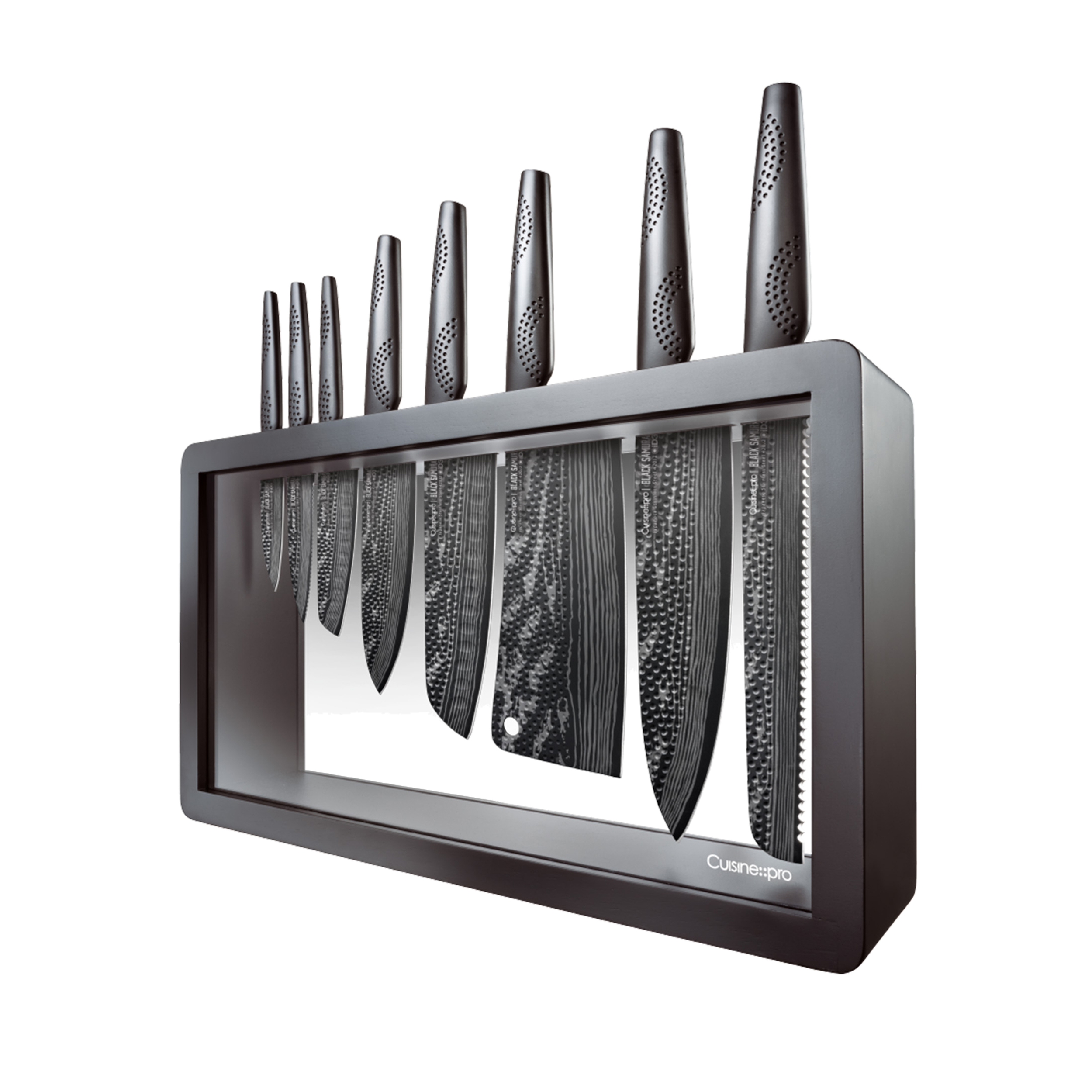 Cuisine::pro® iD3® BLACK SAMURAI   Syo 9-Piece Knife Block