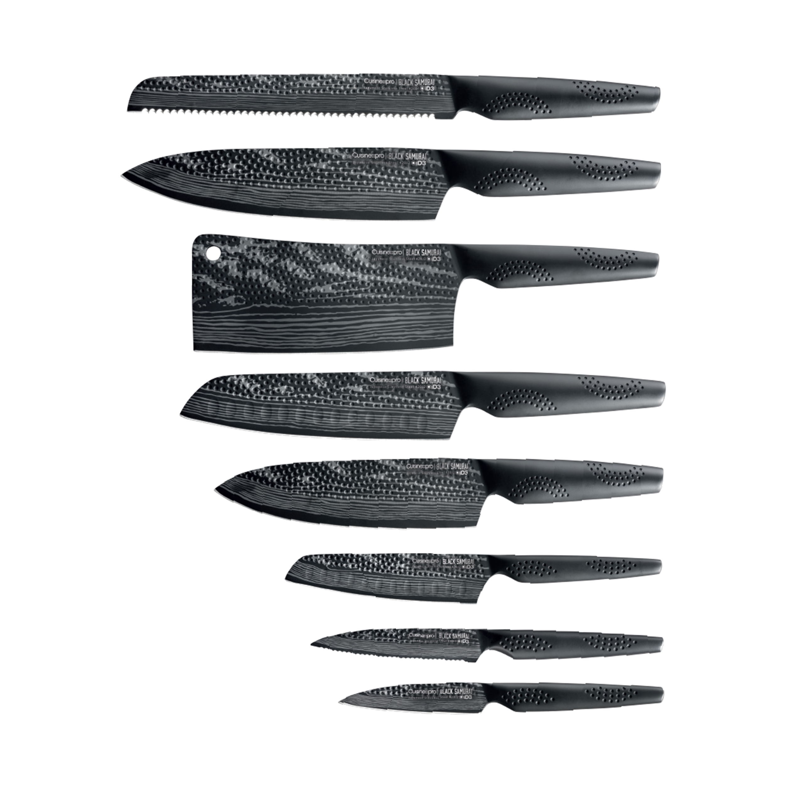 Cuisine::pro® iD3® BLACK SAMURAI   Syo 9-Piece Knife Block - hover
