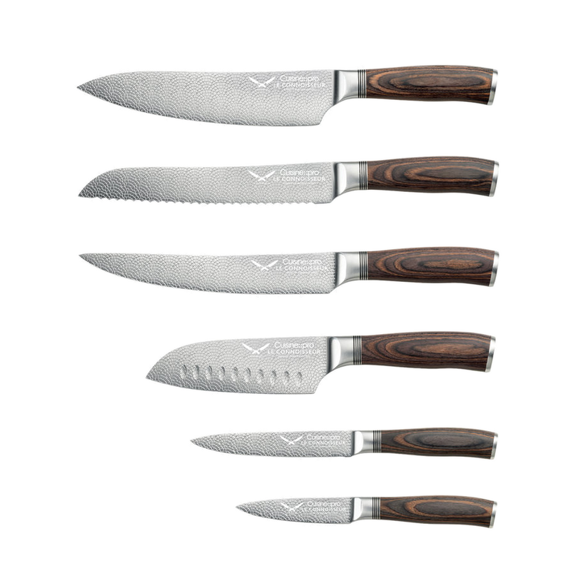 Bloc de couteaux 7 pièces Epicure LE CONNOISSEUR™ – Cuisine::pro® - hover
