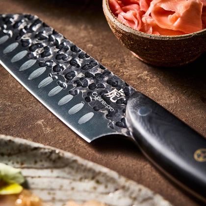 Cuisine::pro® KUROI KIBA Santoku Knife 5.5