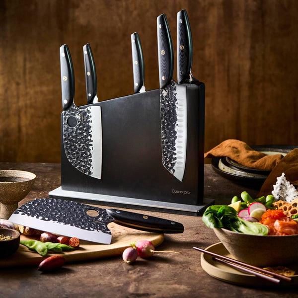 Cuisine::pro® KUROI KIBA™ 7-Piece Knife Block