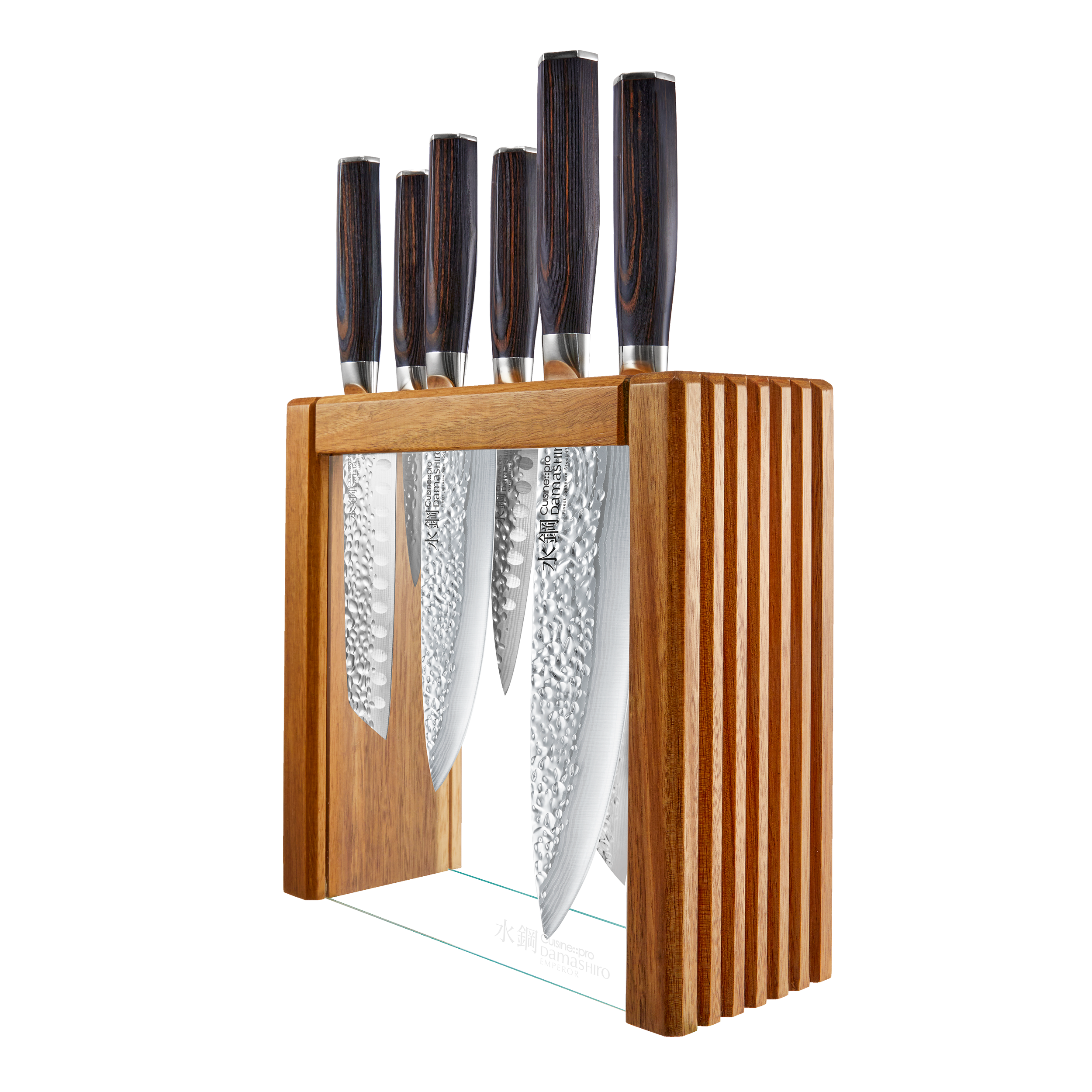 Cuisine::pro® Damashiro EMPEROR® 7-Piece Makoto Knife Block
