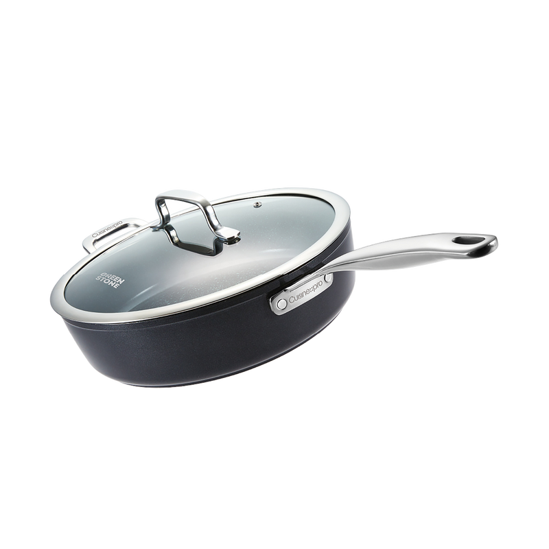 Cuisine::pro® GREEN STONE™ 4.2 Qt. Chef Pan