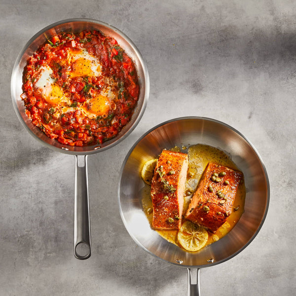 Cuisine::pro® Gourmet Stainless Steel Twin Frypan 8