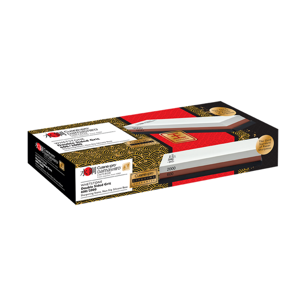 Cuisine::pro® Damashiro EMPEROR® Double-Sided Grit Whetstone 600/2000