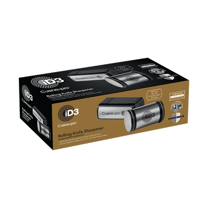 Cuisine::pro® iD3® Rolling Knife Sharpener