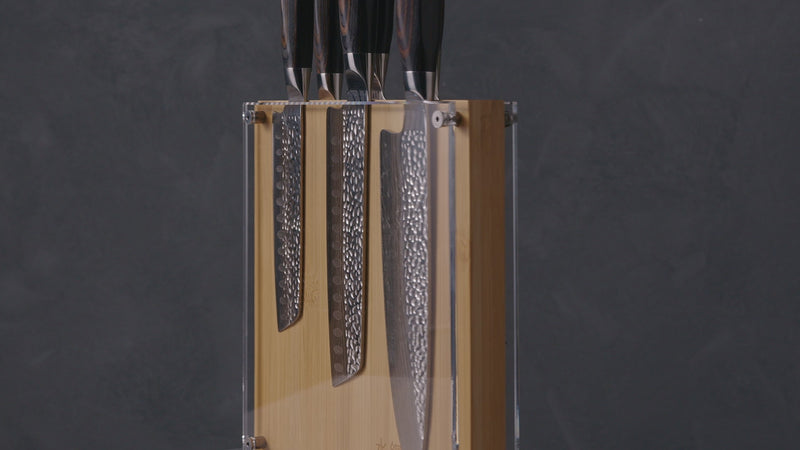 Cuisine::pro® Damashiro EMPEROR® Shi 7-Piece Knife Block